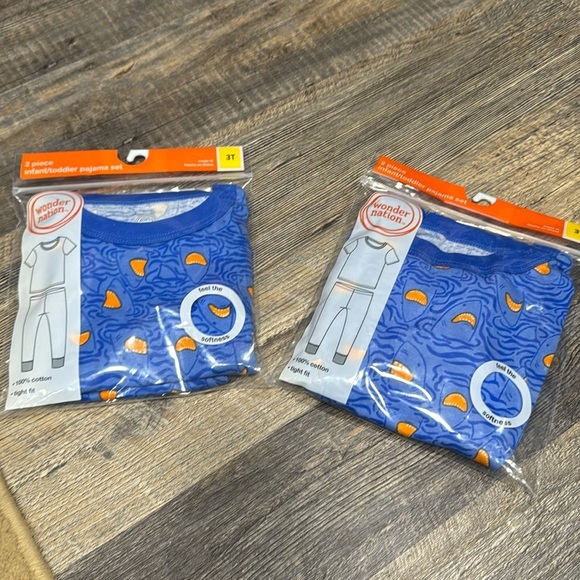 100 % cotton 2 pajama set for boys - Picture 1 of 3